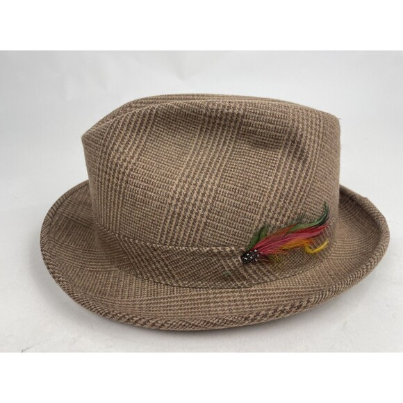 McGregor Sportwear men's hat made in USA color Brown Workers Union size 7 3/8 - Picture 2 of 10